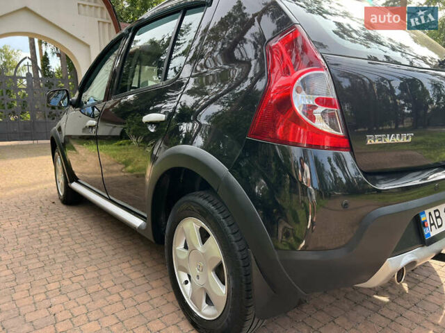 Чорний Рено Сандеро, об'ємом двигуна 1.6 л та пробігом 81 тис. км за 8700 $, фото 96 на Automoto.ua