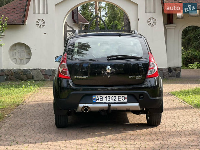 Чорний Рено Сандеро, об'ємом двигуна 1.6 л та пробігом 81 тис. км за 8700 $, фото 10 на Automoto.ua