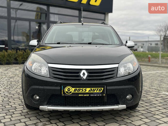 Чорний Рено Сандеро, об'ємом двигуна 1.6 л та пробігом 137 тис. км за 7200 $, фото 1 на Automoto.ua