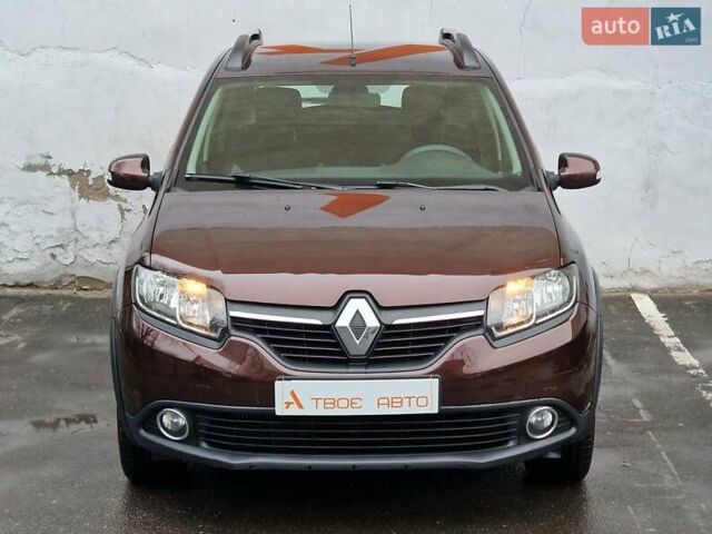 Коричневый Рено Сандеро, объемом двигателя 1.46 л и пробегом 79 тыс. км за 7990 $, фото 3 на Automoto.ua