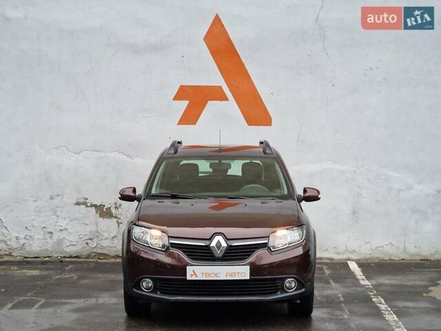 Коричневый Рено Сандеро, объемом двигателя 1.46 л и пробегом 79 тыс. км за 7990 $, фото 1 на Automoto.ua
