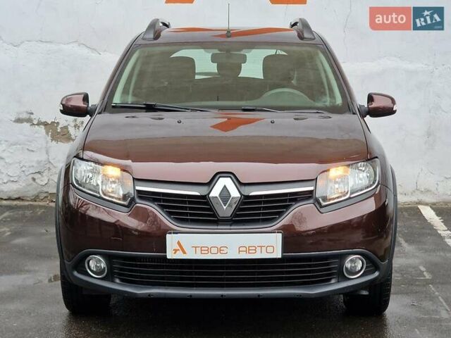 Коричневый Рено Сандеро, объемом двигателя 1.46 л и пробегом 79 тыс. км за 7990 $, фото 2 на Automoto.ua