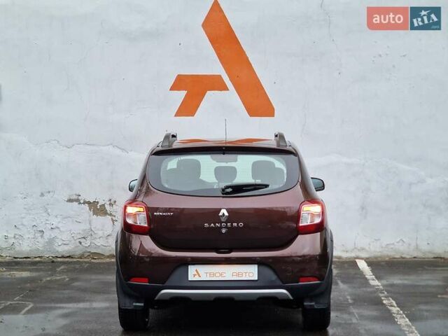 Коричневый Рено Сандеро, объемом двигателя 1.46 л и пробегом 79 тыс. км за 7990 $, фото 30 на Automoto.ua