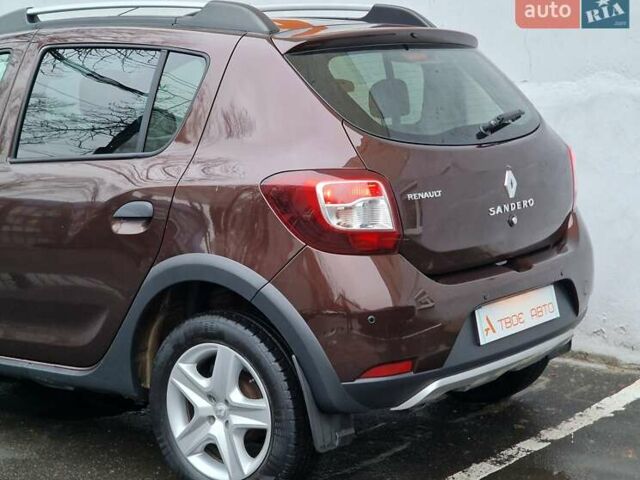 Коричневый Рено Сандеро, объемом двигателя 1.46 л и пробегом 79 тыс. км за 7990 $, фото 20 на Automoto.ua