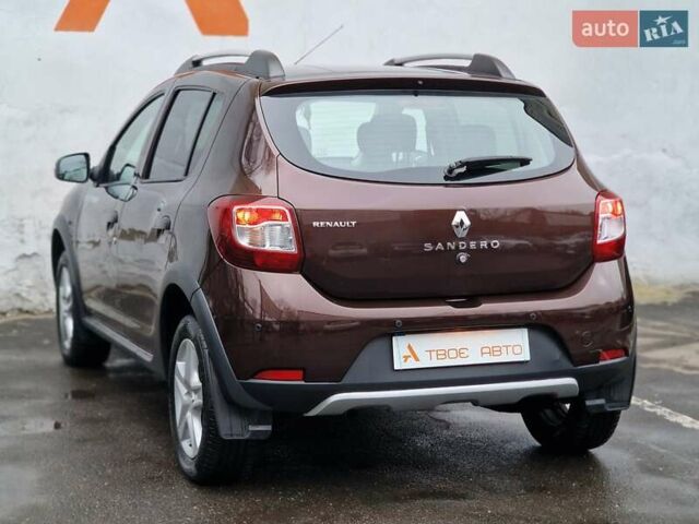 Коричневый Рено Сандеро, объемом двигателя 1.46 л и пробегом 79 тыс. км за 7990 $, фото 33 на Automoto.ua