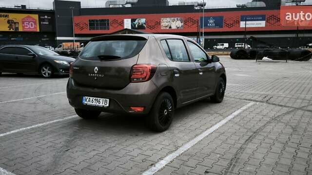 Коричневый Рено Сандеро, объемом двигателя 1 л и пробегом 95 тыс. км за 8500 $, фото 7 на Automoto.ua