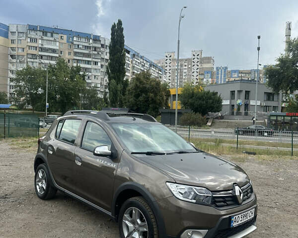 Коричневий Рено Сандеро, об'ємом двигуна 0.9 л та пробігом 38 тис. км за 9500 $, фото 2 на Automoto.ua