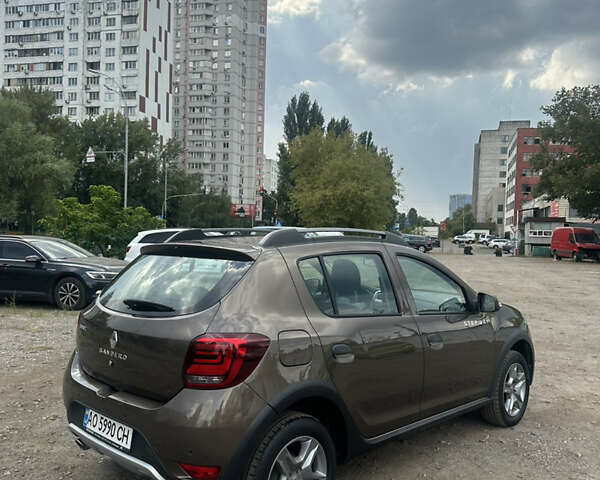 Коричневий Рено Сандеро, об'ємом двигуна 0.9 л та пробігом 38 тис. км за 9500 $, фото 3 на Automoto.ua