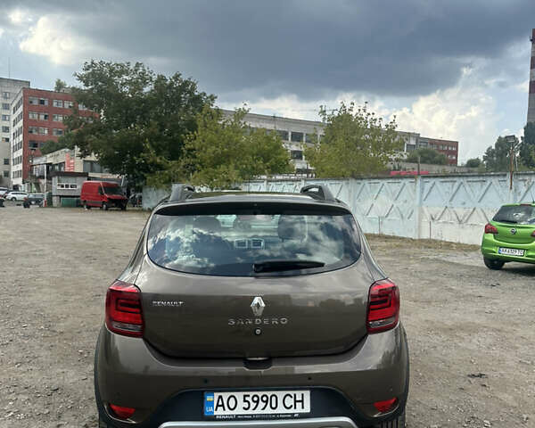 Коричневий Рено Сандеро, об'ємом двигуна 0.9 л та пробігом 38 тис. км за 9500 $, фото 7 на Automoto.ua