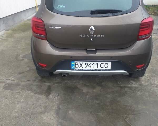 Коричневый Рено Сандеро, объемом двигателя 1.46 л и пробегом 81 тыс. км за 11500 $, фото 1 на Automoto.ua