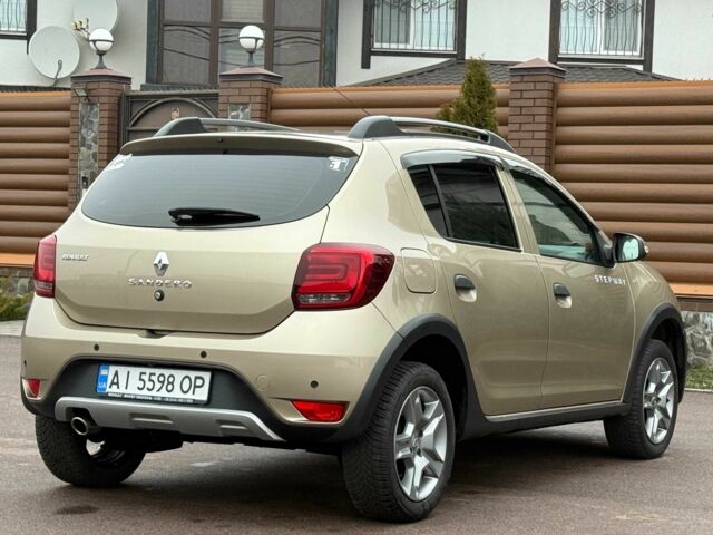 Коричневый Рено Сандеро, объемом двигателя 0.9 л и пробегом 64 тыс. км за 10800 $, фото 9 на Automoto.ua