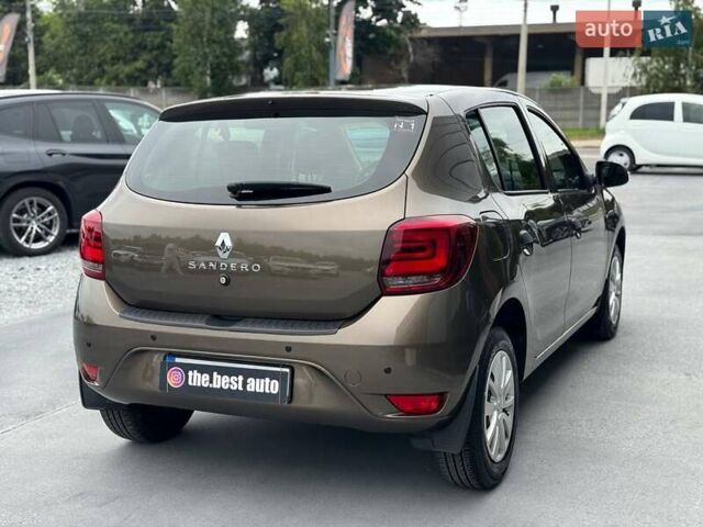 Коричневий Рено Сандеро, об'ємом двигуна 1 л та пробігом 105 тис. км за 8698 $, фото 12 на Automoto.ua