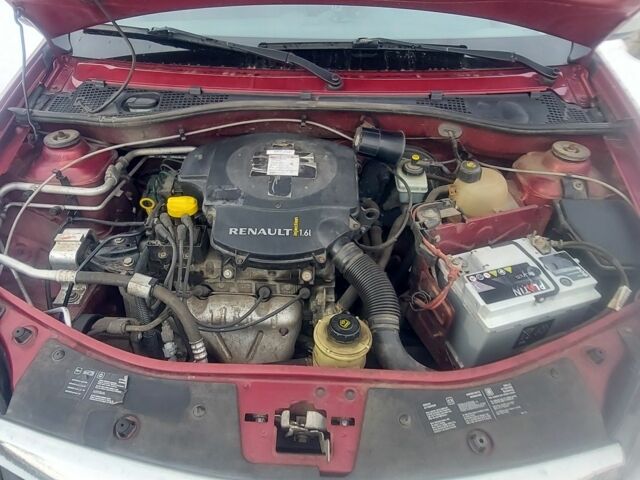 Червоний Рено Сандеро, об'ємом двигуна 1.6 л та пробігом 113 тис. км за 6500 $, фото 7 на Automoto.ua