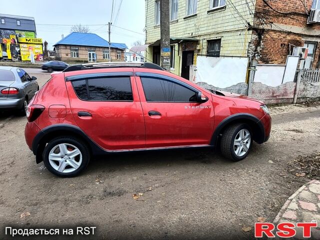 Красный Рено Сандеро, объемом двигателя 1.5 л и пробегом 143 тыс. км за 8100 $, фото 11 на Automoto.ua