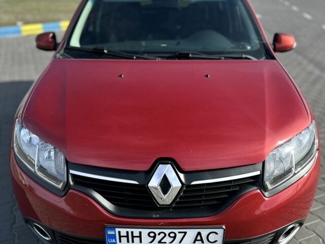 Красный Рено Сандеро, объемом двигателя 1.6 л и пробегом 84 тыс. км за 10900 $, фото 8 на Automoto.ua