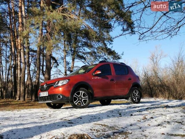 Червоний Рено Сандеро, об'ємом двигуна 1.6 л та пробігом 88 тис. км за 9500 $, фото 2 на Automoto.ua