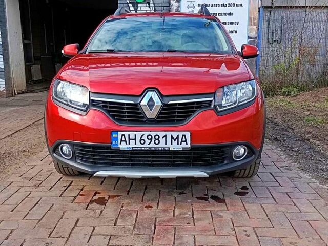 Червоний Рено Сандеро, об'ємом двигуна 1.5 л та пробігом 98 тис. км за 9500 $, фото 2 на Automoto.ua