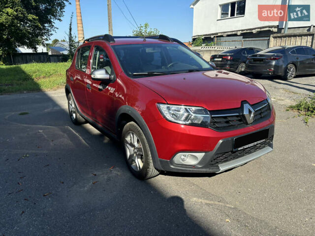 Червоний Рено Сандеро, об'ємом двигуна 0.9 л та пробігом 72 тис. км за 11000 $, фото 11 на Automoto.ua