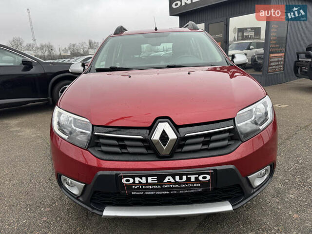 Червоний Рено Сандеро, об'ємом двигуна 0.9 л та пробігом 75 тис. км за 8890 $, фото 2 на Automoto.ua