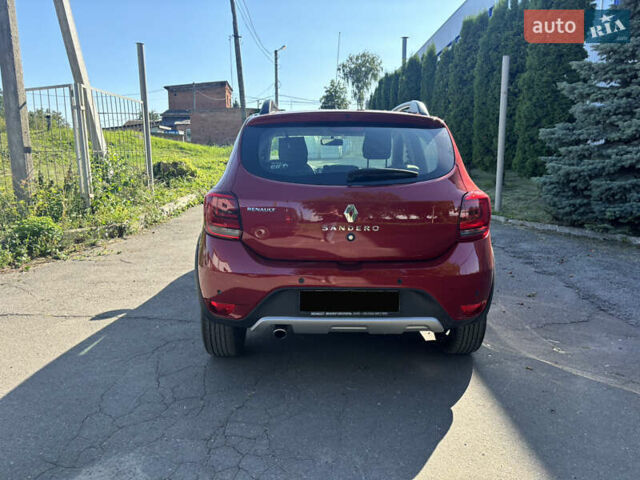 Червоний Рено Сандеро, об'ємом двигуна 0.9 л та пробігом 72 тис. км за 11000 $, фото 5 на Automoto.ua