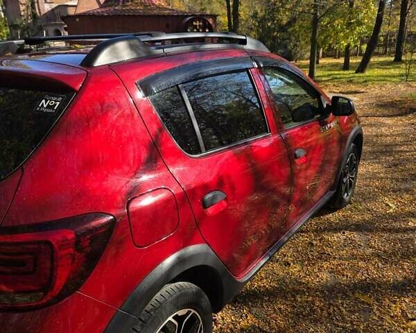 Червоний Рено Сандеро, об'ємом двигуна 0.9 л та пробігом 65 тис. км за 11500 $, фото 9 на Automoto.ua