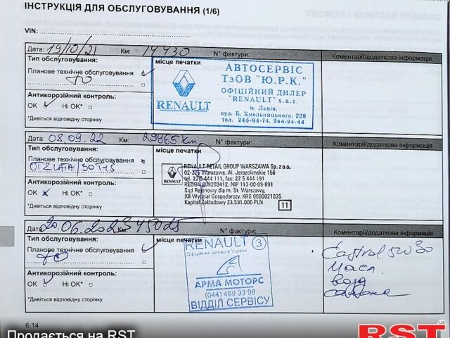 Рено Сандеро, объемом двигателя 1 л и пробегом 93 тыс. км за 7990 $, фото 1 на Automoto.ua