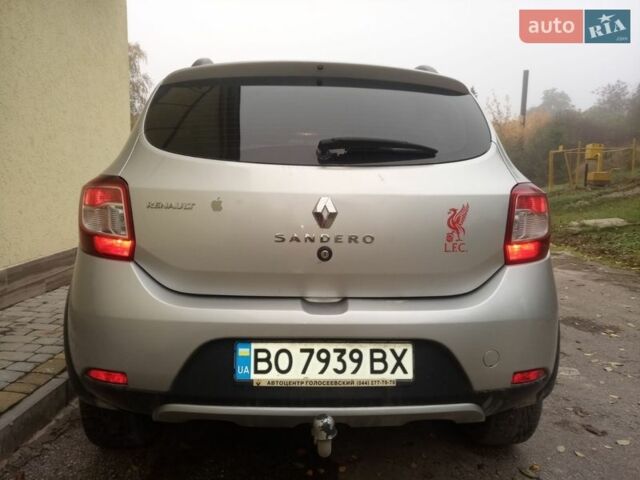 Серый Рено Сандеро, объемом двигателя 1.46 л и пробегом 220 тыс. км за 8200 $, фото 3 на Automoto.ua