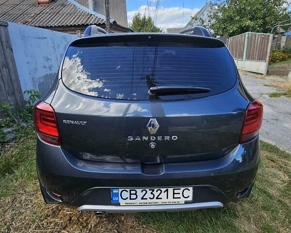 Сірий Рено Сандеро, об'ємом двигуна 1.46 л та пробігом 35 тис. км за 12200 $, фото 1 на Automoto.ua
