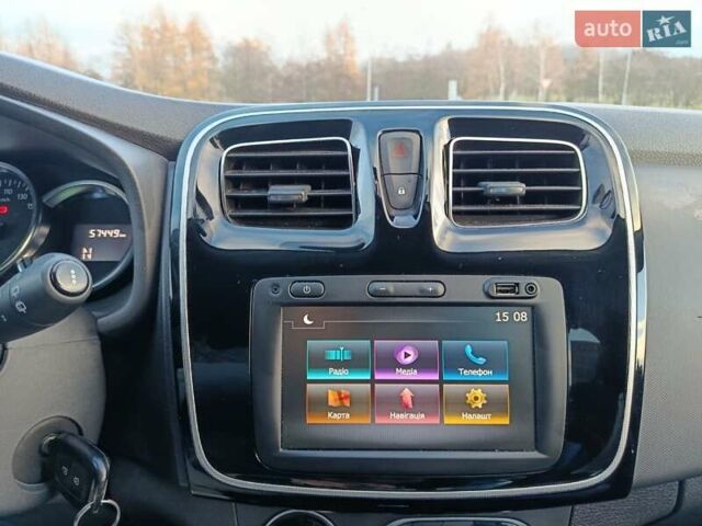 Сірий Рено Сандеро, об'ємом двигуна 0.9 л та пробігом 58 тис. км за 10500 $, фото 24 на Automoto.ua