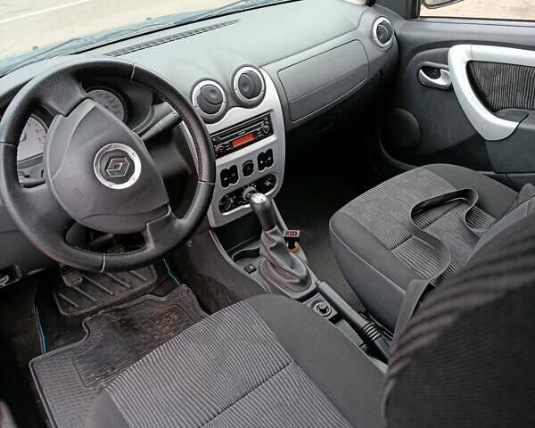 Синій Рено Сандеро, об'ємом двигуна 1.6 л та пробігом 217 тис. км за 4900 $, фото 11 на Automoto.ua