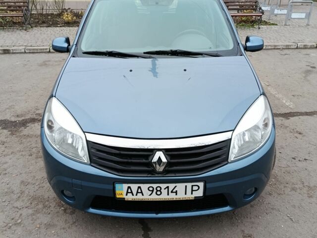 Синій Рено Сандеро, об'ємом двигуна 1.6 л та пробігом 217 тис. км за 4900 $, фото 9 на Automoto.ua