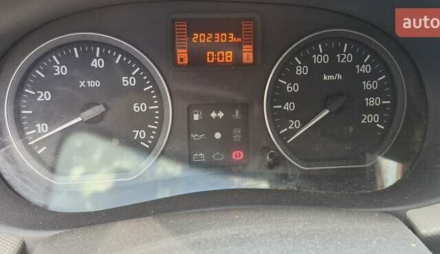 Синій Рено Сандеро, об'ємом двигуна 1.6 л та пробігом 200 тис. км за 6000 $, фото 4 на Automoto.ua