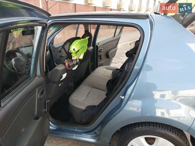 Синий Рено Сандеро, объемом двигателя 1.39 л и пробегом 261 тыс. км за 5200 $, фото 10 на Automoto.ua