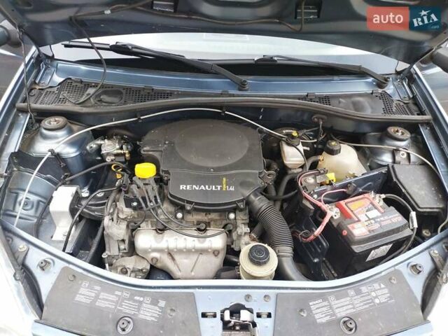 Синий Рено Сандеро, объемом двигателя 1.39 л и пробегом 261 тыс. км за 5200 $, фото 12 на Automoto.ua