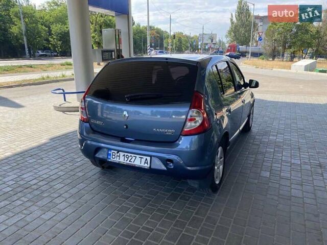 Синій Рено Сандеро, об'ємом двигуна 1.6 л та пробігом 130 тис. км за 6300 $, фото 6 на Automoto.ua