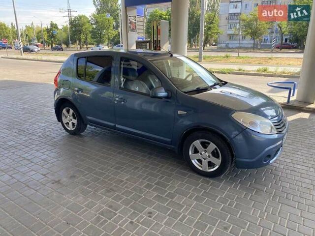 Синій Рено Сандеро, об'ємом двигуна 1.6 л та пробігом 130 тис. км за 6300 $, фото 3 на Automoto.ua