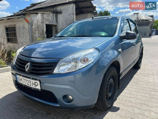 Синій Рено Сандеро, об'ємом двигуна 1.39 л та пробігом 173 тис. км за 6000 $, фото 8 на Automoto.ua