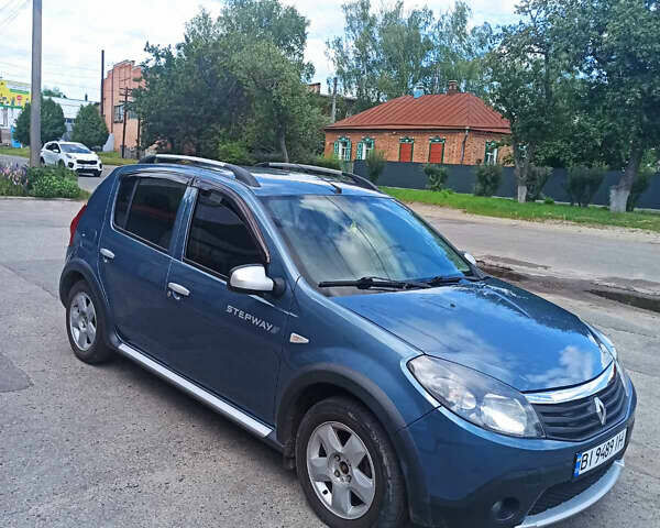 Синій Рено Сандеро, об'ємом двигуна 1.6 л та пробігом 175 тис. км за 7400 $, фото 2 на Automoto.ua