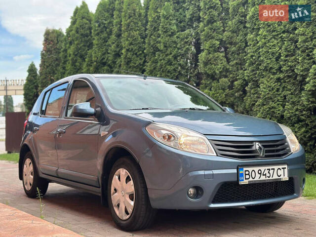 Синий Рено Сандеро, объемом двигателя 1.6 л и пробегом 136 тыс. км за 6500 $, фото 10 на Automoto.ua