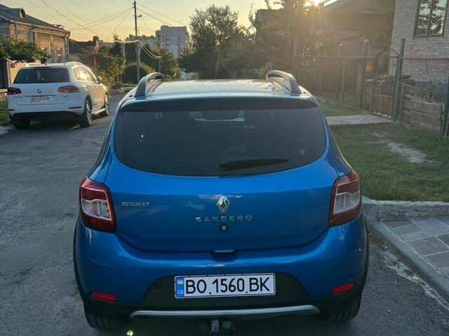 Синій Рено Сандеро, об'ємом двигуна 1.46 л та пробігом 152 тис. км за 7000 $, фото 4 на Automoto.ua