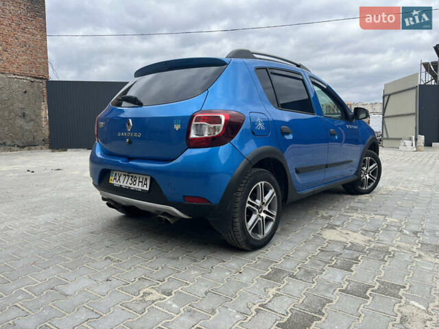Синій Рено Сандеро, об'ємом двигуна 1.6 л та пробігом 126 тис. км за 7500 $, фото 7 на Automoto.ua
