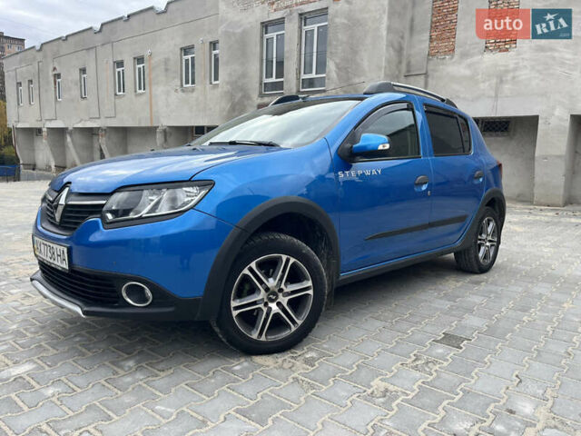 Синій Рено Сандеро, об'ємом двигуна 1.6 л та пробігом 126 тис. км за 7500 $, фото 3 на Automoto.ua