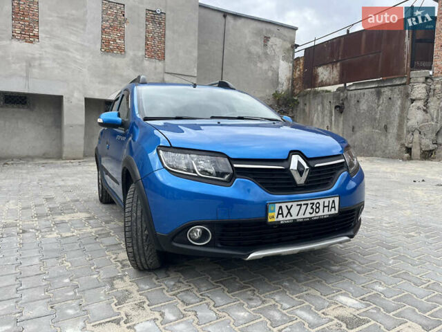 Синій Рено Сандеро, об'ємом двигуна 1.6 л та пробігом 126 тис. км за 7500 $, фото 2 на Automoto.ua