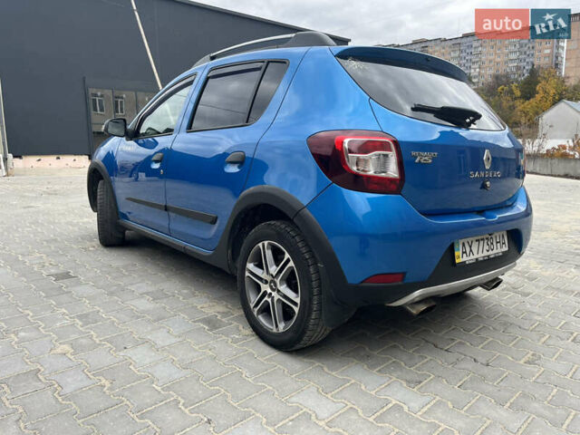 Синій Рено Сандеро, об'ємом двигуна 1.6 л та пробігом 126 тис. км за 7500 $, фото 5 на Automoto.ua