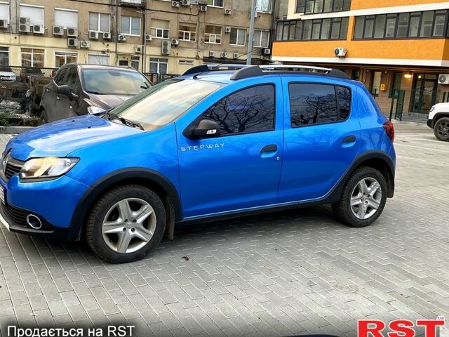Синий Рено Сандеро, объемом двигателя 1.5 л и пробегом 180 тыс. км за 8000 $, фото 6 на Automoto.ua