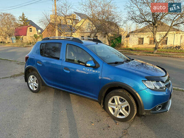 Синий Рено Сандеро, объемом двигателя 1.46 л и пробегом 169 тыс. км за 7400 $, фото 2 на Automoto.ua