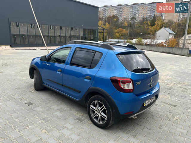 Синій Рено Сандеро, об'ємом двигуна 1.6 л та пробігом 126 тис. км за 7500 $, фото 6 на Automoto.ua