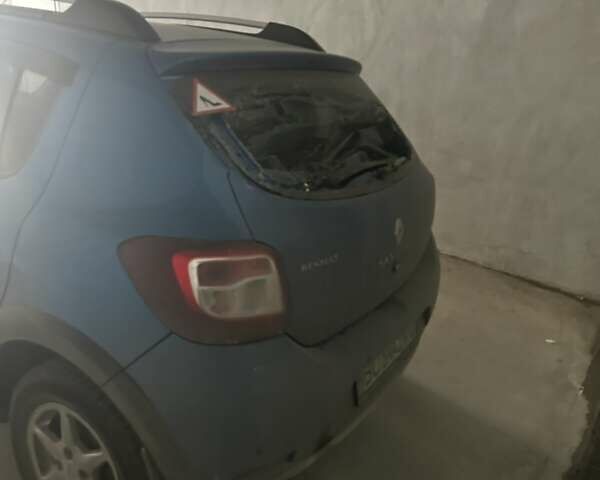 Синий Рено Сандеро, объемом двигателя 1.6 л и пробегом 105 тыс. км за 10500 $, фото 17 на Automoto.ua