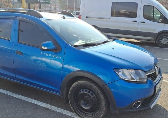 Синій Рено Сандеро, об'ємом двигуна 1.5 л та пробігом 210 тис. км за 6500 $, фото 1 на Automoto.ua