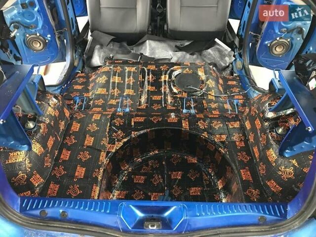 Синий Рено Сандеро, объемом двигателя 1.6 л и пробегом 105 тыс. км за 10500 $, фото 14 на Automoto.ua